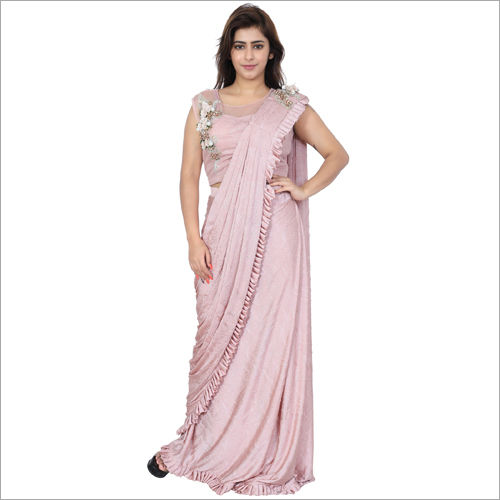 Ladies Designer Drape Saree