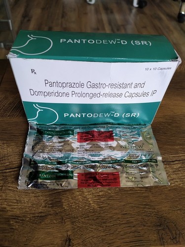 Pantoprazole Gastro Registant And Domperidone Prolonged Release Capsules