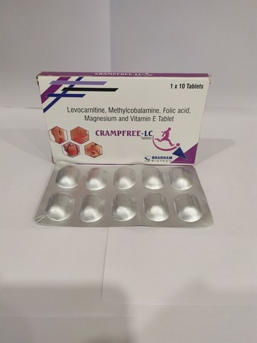 Methylcobalamin Folic Acid And Levocarnitine Tablets Magnesium And Vitamin E Tablet General Medicines