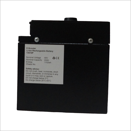 E Scooter Li-ion Rechargeable Battery
