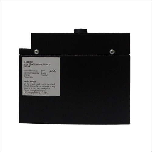 60V E Scooter Li-ion Rechargeable Battery