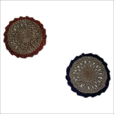 Small Round Jute Coaster