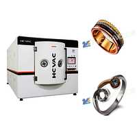 Hcvac Watch Pvd Coating Machine Jewelry Vacuum Coating Machine - Color: Silver