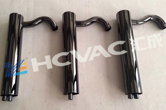 HCVAC Brass Zamak Plastic Faucet Sanitary Pvd Vacuum Chrome Coating Plating Machine