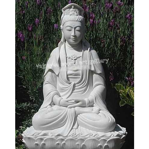 Marble Kuan Yin Statue