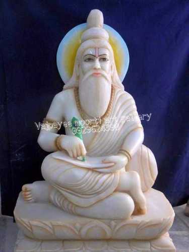 Marble Valmiki Sculpture