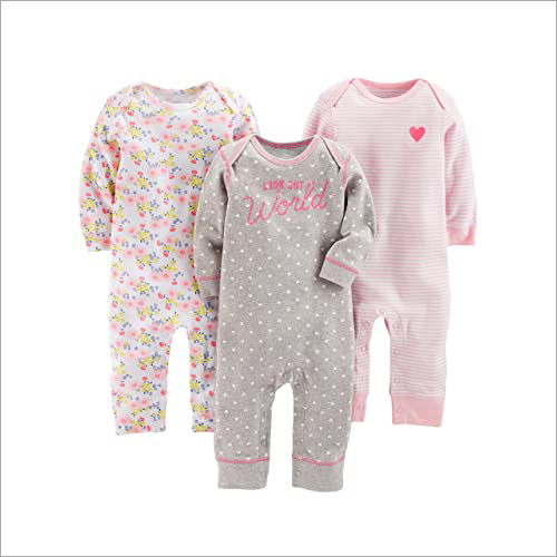 Kids Jump Suit - Durable Cotton Blend, Sizes S-XL, Trendy Full Sleeves, Unisex - Exquisite Design in Attractive Colors