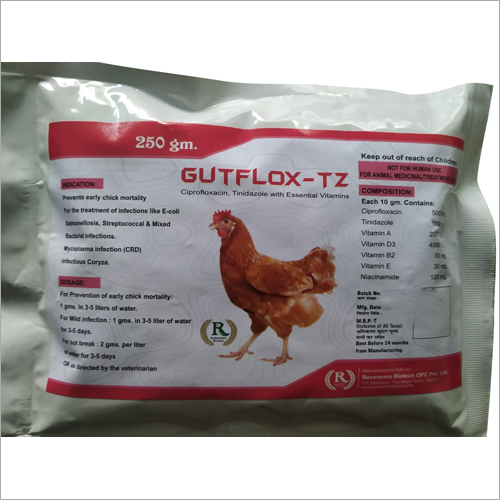 Ciprofloxacin, Tinidazole With Essential Vitamins