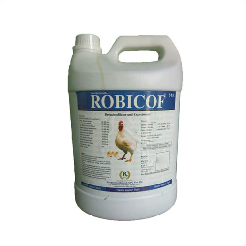 Robicof bronchodialator syrup 1 ltr, 5 ltrs