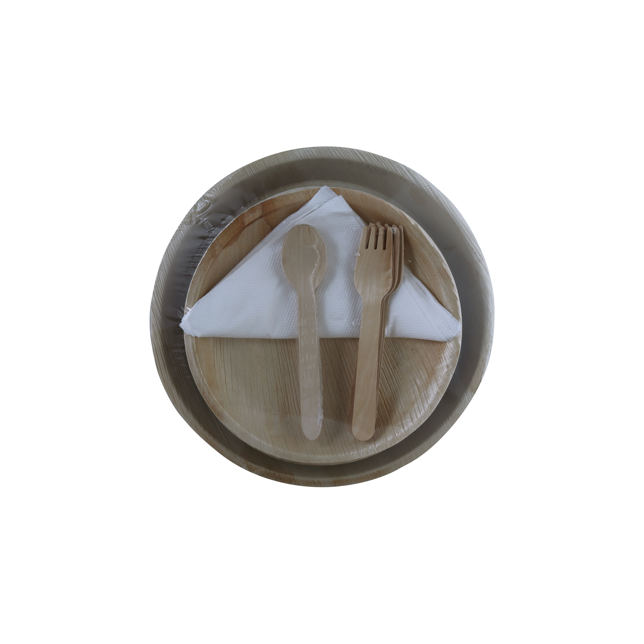 Round Areca Leaf Plate