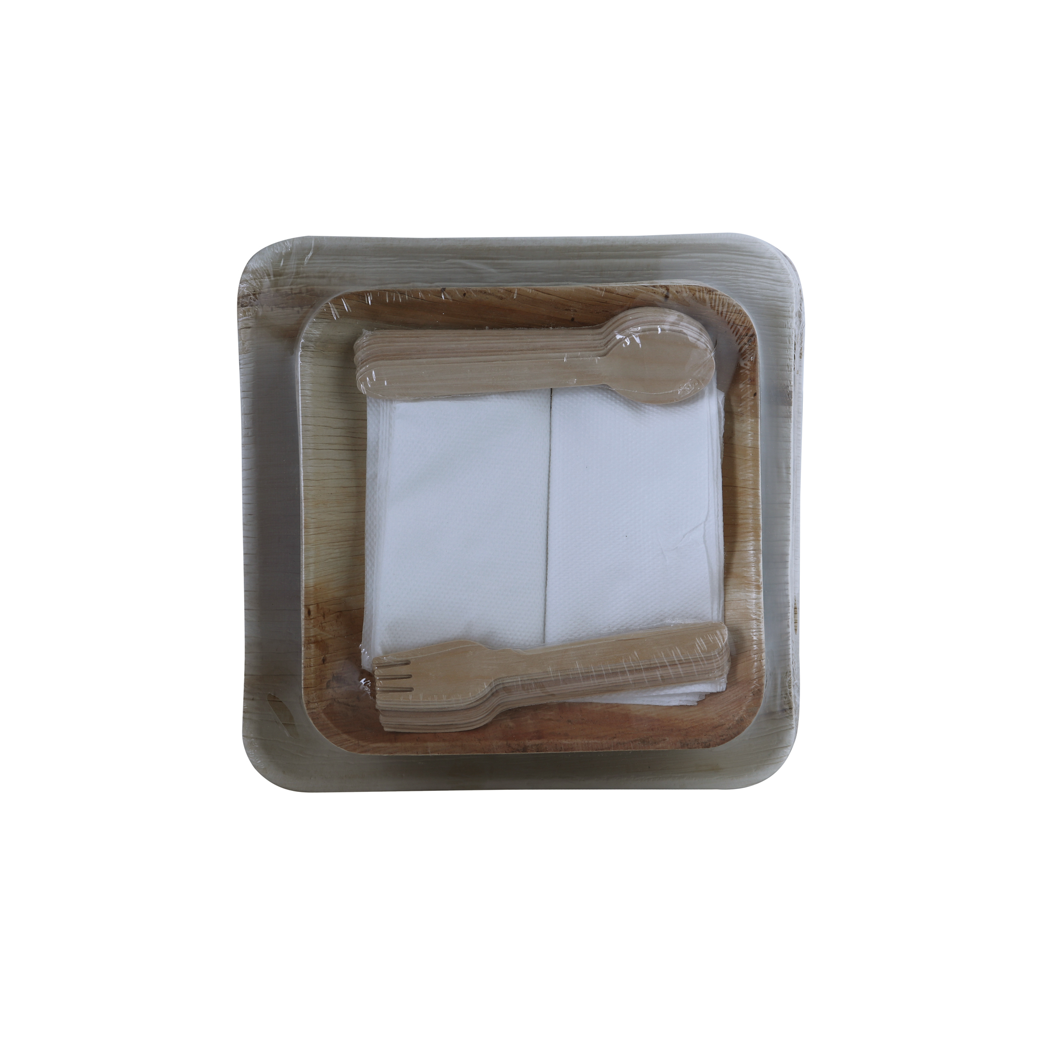 Square Areca Leaf Plate