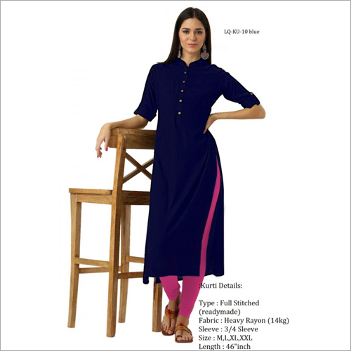 Ladies Full Stitched Kurti By GLOBAL CARE & CURE