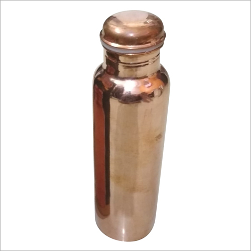 Copper Water Bottle - Pure Copper Material | Rugged Resilience, Water Purification Properties, Immune System Support, Durable Design