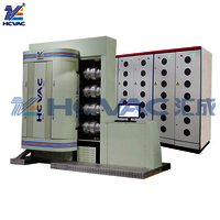 Silver Hcvac Brass Zinc Alloy Faucet Tap Chrome Gold Plating Machine Pvd Coating Equipment