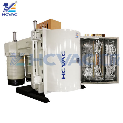 Silver Hcvac Plastic Tpu Mobile Phone Cover Vacuum Metallizing Machine Coating Plant