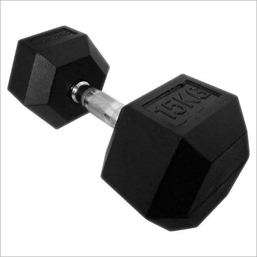 Rubber Hex Dumbbells Application: Gain Strength