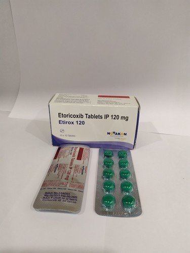 Etoricoxib Tab 1mg 60mg Certifications Gmp Price 1 Inr Box Id C