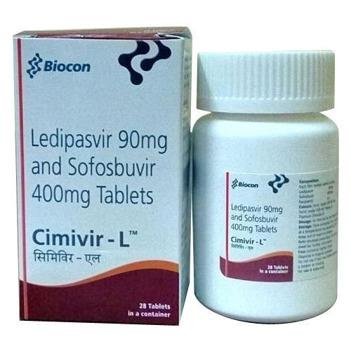 Cimivir L Sofosbuvir and Ledipasvir Tablets 