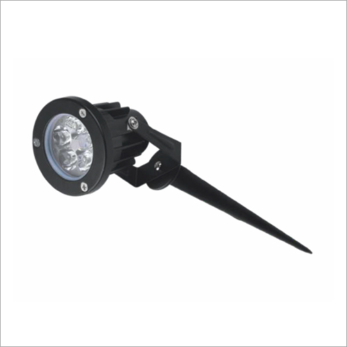 12W Garden Light - Aluminum, 100x50 mm, Black | Energy Efficient, Weather Resistant, IP65 Rated, LED