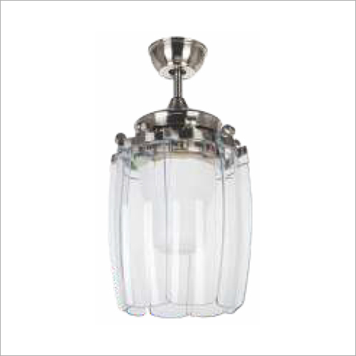 Acrylic Finish Remote Control Fan With Light