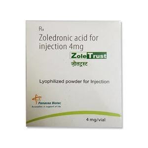 ZOLETRUST ZOLEDRONIC ACID INJECTION