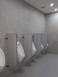 Hpl Urinal Partition - Semi Chamfer