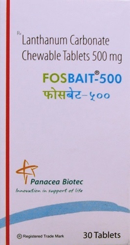 Fosbait Lanthanum Carbonate Tablets