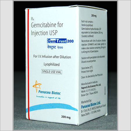 GEM TRUST GEMCITABINE INJECTION 