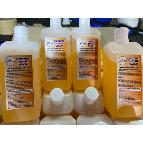 Orange Hand Wash Chemical