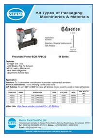 Pneumatic Pinner ECO-PP6422