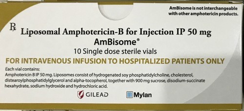 Ambisome Liposomal Amphotericin -B Injection