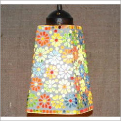 Glass Mosaic Hanging Lamp