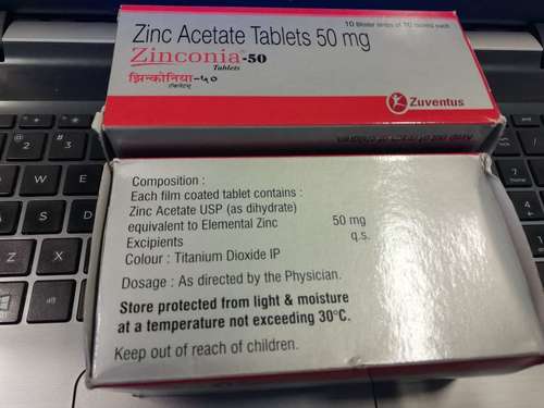 Zinconia Zinc Acetate Tablets 