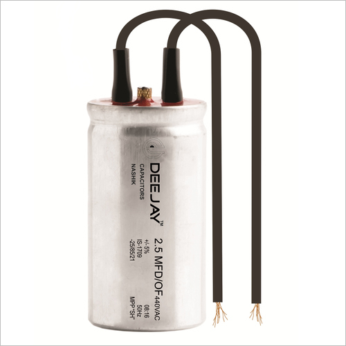 Oil Filled Fan Capacitor at Best Price in Nashik, Maharashtra | DEEJAY