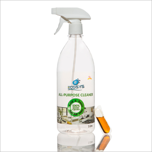 Ecosys 1 Ltr All Purpose Cleaner Spray Bottle With Capsule