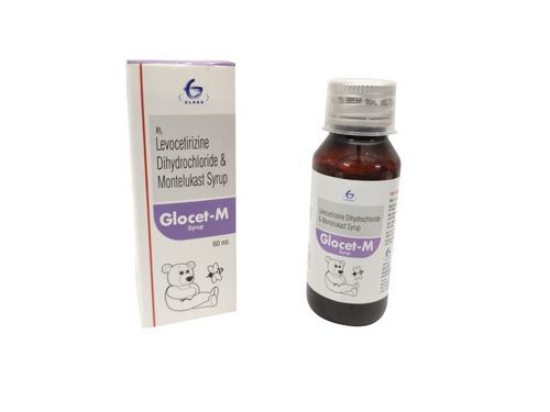 Glocet M- Levocetrizine Di Hydrochloride & Montelukast Syrup