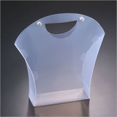16x6x19.5 CM PP Transparent Packaging Box With Handle