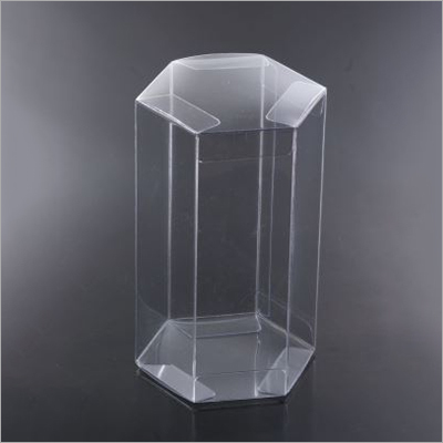 PVC Transparent Hexagon Box
