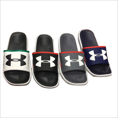 Mens Printed Slides Slippers