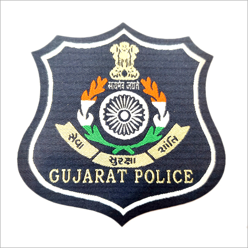 Police Security Cloth Badges