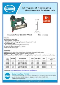 Pneumatic Pinner OM XPRO-PP6435
