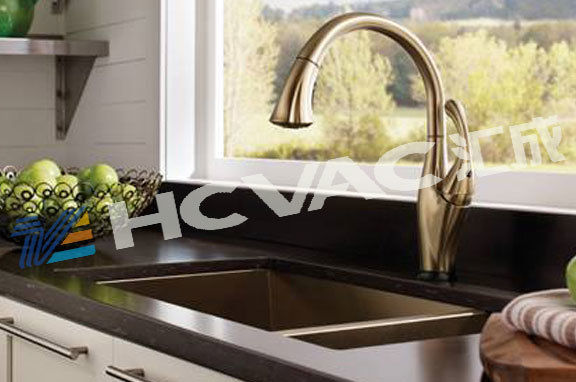 HCVAC Ti-PVD Brass Kitchen Faucet PVD Coating Machine