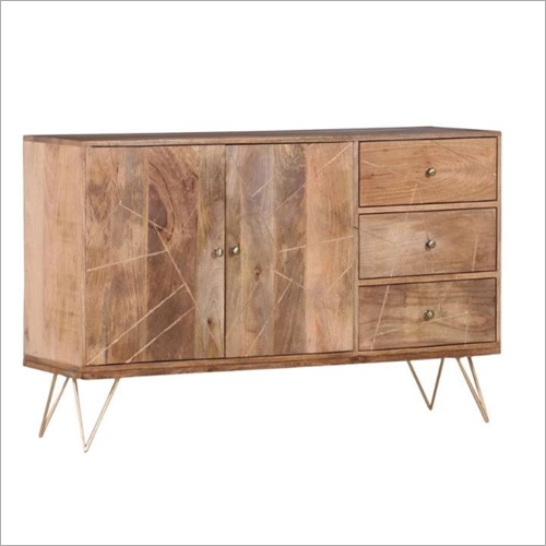 Wooden 2 Door 3 Drawer Sideboard