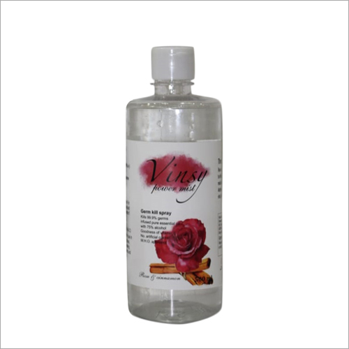 500 ML Rose Cinnamon Hand Flip Top Sanitizer - Plastic Bottle, 500 ML | Disinfects Hands, Moisturizes Skin, Pleasant Scent