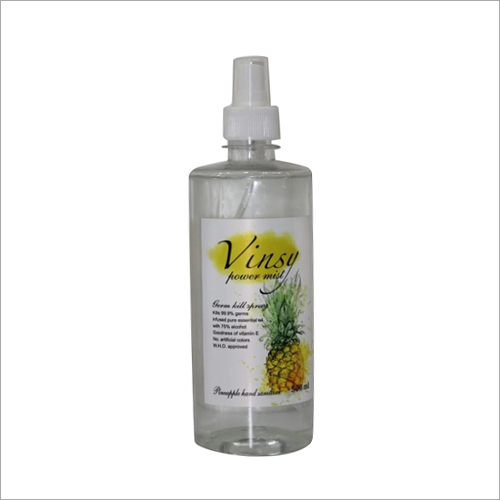 500 ML Pineapple Hand Spray Sanitizer