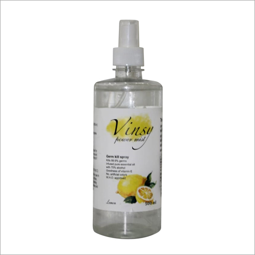 500 ML Lemon Hand Spray Sanitizer