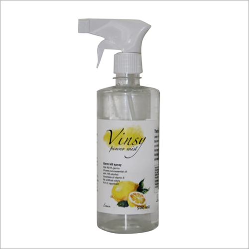 500 ML Lemon Hand Spray Gun Sanitizer