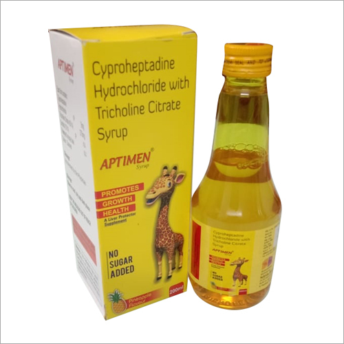 Cyproheptadine Hydrochloride with Tricholine Citrate Syrup