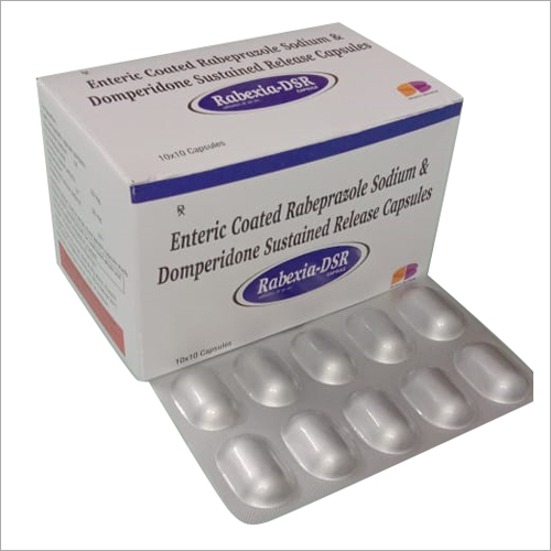 Enteric Coated Rabeprasole Sodium & Domperidone Sustained Release Capsules