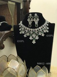 American Diamond Necklace Set